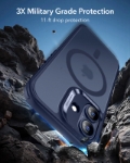 ESR Apple iPhone 17 Classic Hybrid Magsafe Kılıf -Buzlu Mavi resmi