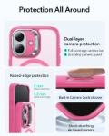 ESR Apple iPhone 17 Classic Hybrid MagSafe Standlı Kılıf – Pembe resmi