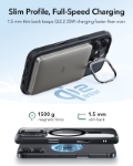 ESR Apple iPhone 17 Classic Hybrid Magsafe Standlı Kılıf- Siyah resmi