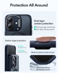 ESR Apple iPhone 17 Classic Hybrid MagSafe Standlı Kılıf – Mavi resmi