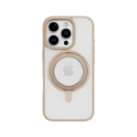 Rock Iphone 16 Pro Max Soft Rotating MagSafe Stantlı Kılıf Çöl Titanyum resmi