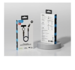 ROCK R15 Bilek Askılı Şarj Kablosu Siyah - Type-C to Type-C - 60W - 30 cm resmi