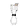 Rock P8 USB to Lightning 27W 100cm Kablo Beyaz resmi