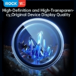 Rock Space 15 / 15 Plus Pure Serisi 0.33mm Temperli Cam Kamera ve Lens Koruyucu resmi