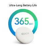 Rock AirTag Akıllı Takip Cihazı Apple MFi Sertifikalı – Beyaz resmi