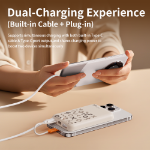 Rock P28 10.000 mAh 20W MagSafe Kablosuz Powerbank Siyah ( Dijital Gösterge ) resmi