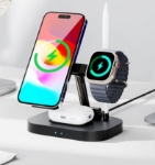 Rock W52 4 In 1 Kablosuz Şarj Standı iPhone & Airpods &  Watch &  Pencil resmi